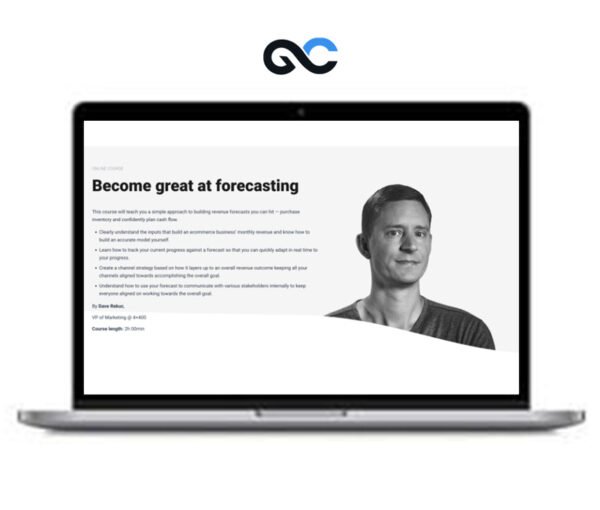 Dave Rekuc (CXL) - Ecommerce Forecasting