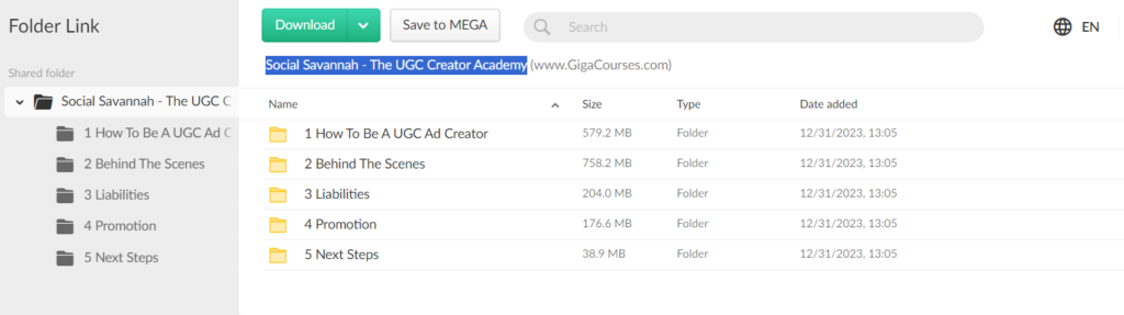Social Savannah - The UGC Creator Academy