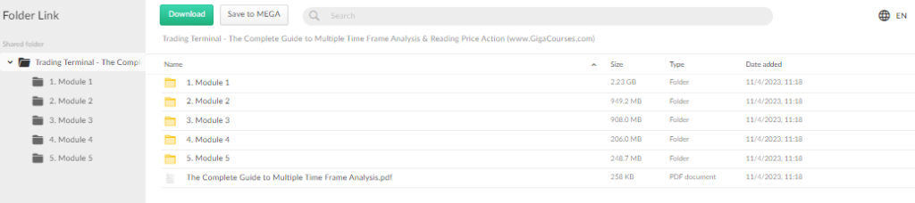 Trading Terminal - The Complete Guide to Multiple Time Frame Analysis & Reading Price Action