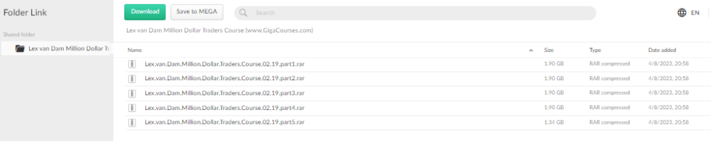 Lex van Dam Million Dollar Traders Course