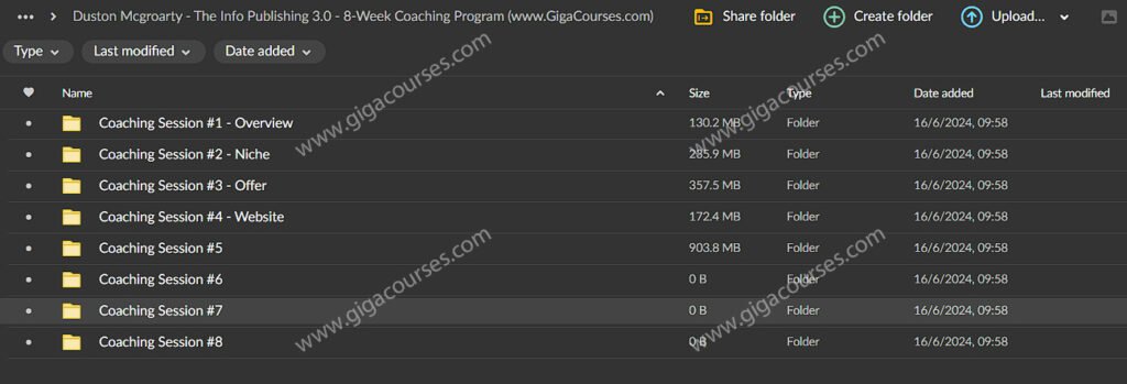 The Info Publishing 3.0 8-Week Coaching Program - Duston Mcgroarty