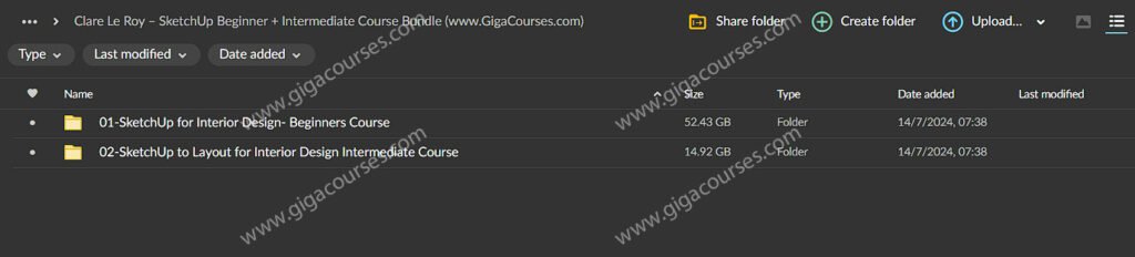 Clare Le Roy – SketchUp Beginner + Intermediate Course Bundle